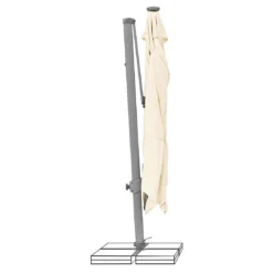 Suncomfort Varioflex Ampelschirm Solar/LED 300x300cm Ecru -Dopptler Geschaft suncomfort varioflex ampelschirm solar led 300x300cm 1355863 4