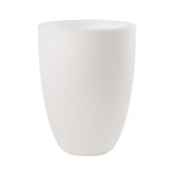 VON HASTEDT Pro Curvy Pot M PLUS SMART Pflanzkübel H51cm Ø39cm LED Weiß