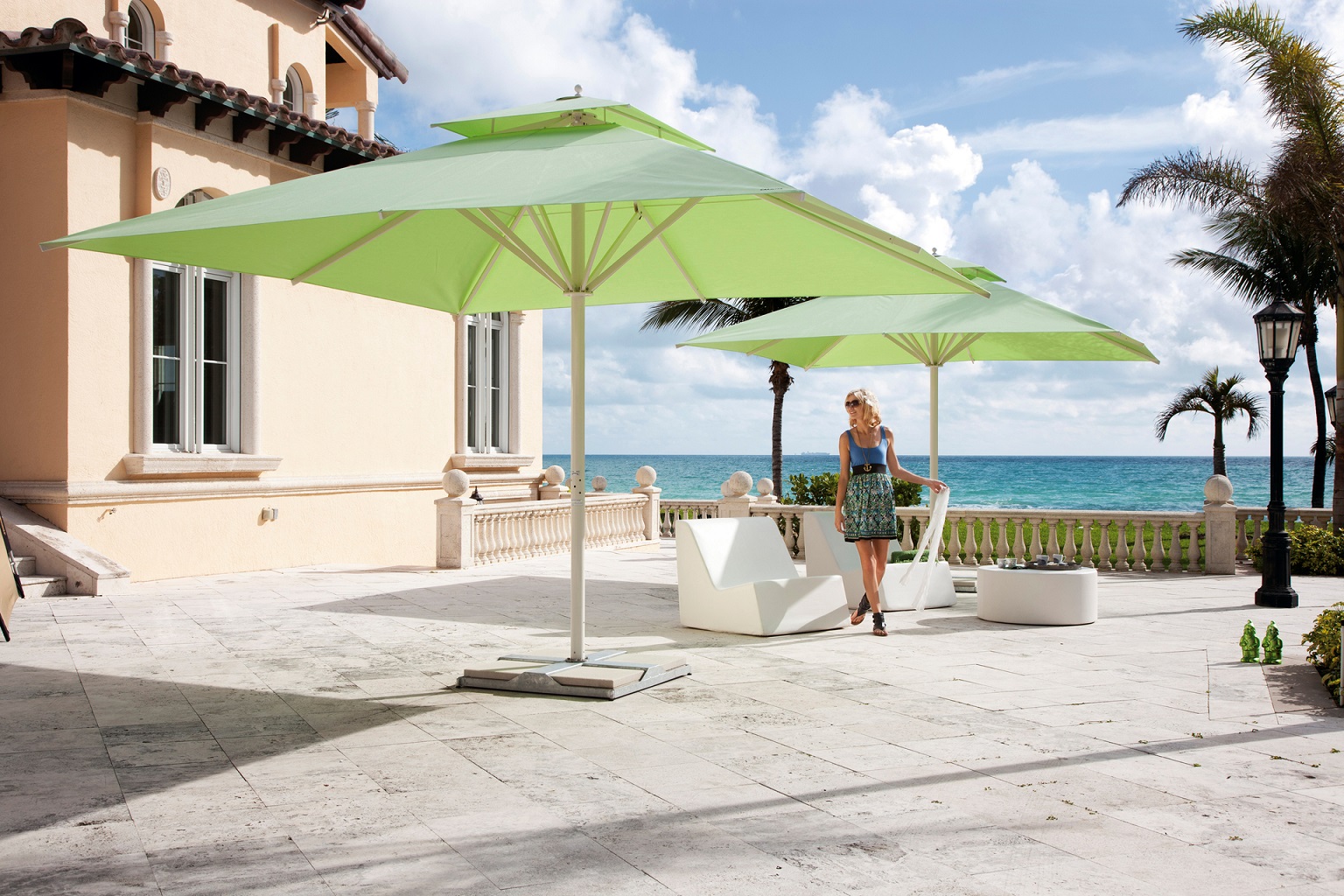 Dopptler Geschaft -Dopptler Geschaft Marktschirm